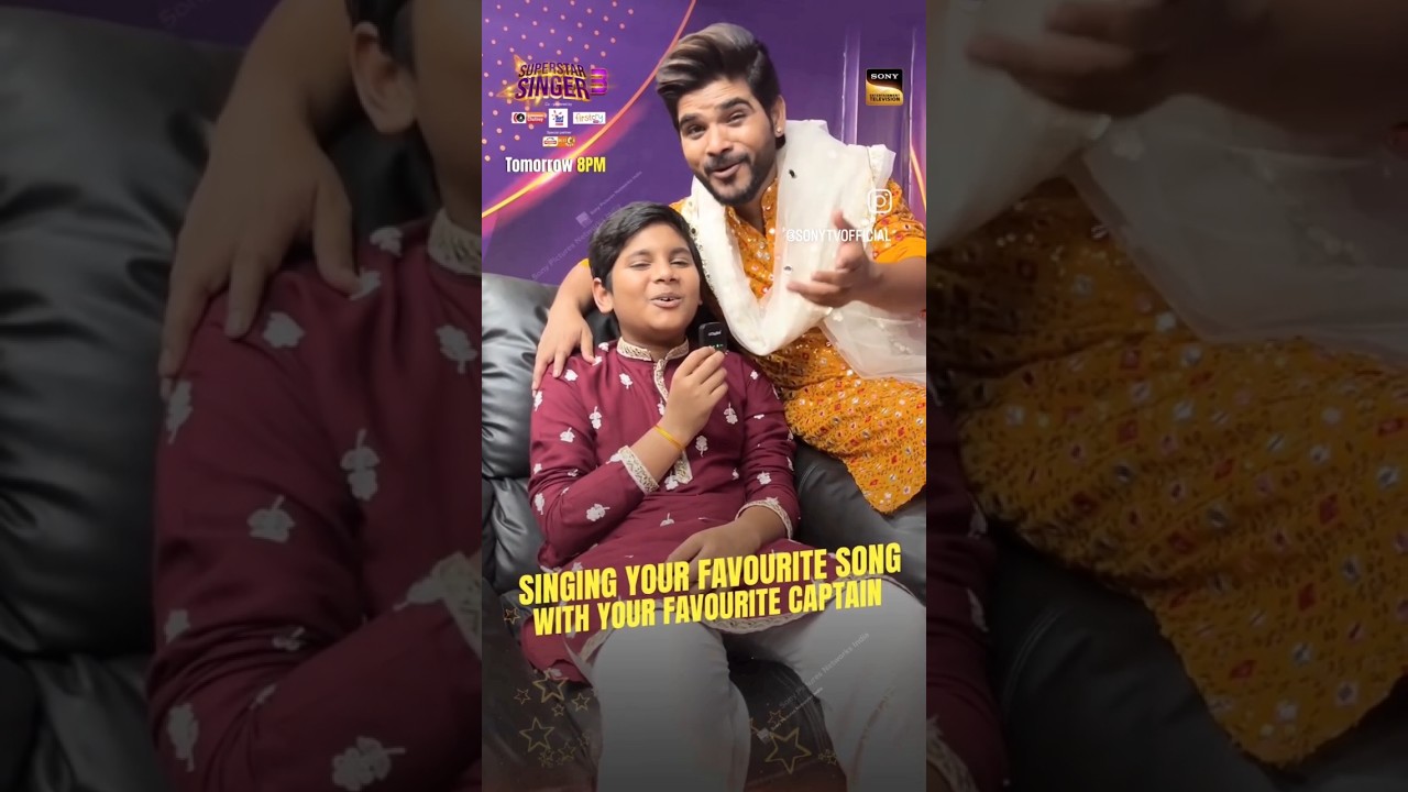 ♥️😊Kshitij  with Captain Salman Al Singing || Superstar Singer Season 3 ||