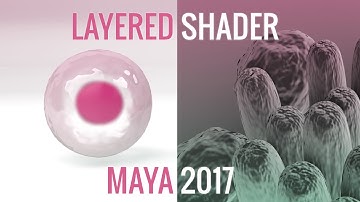 Layered Shader in Maya 2017 | Fresnel Effect with aiStandard Arnold Material