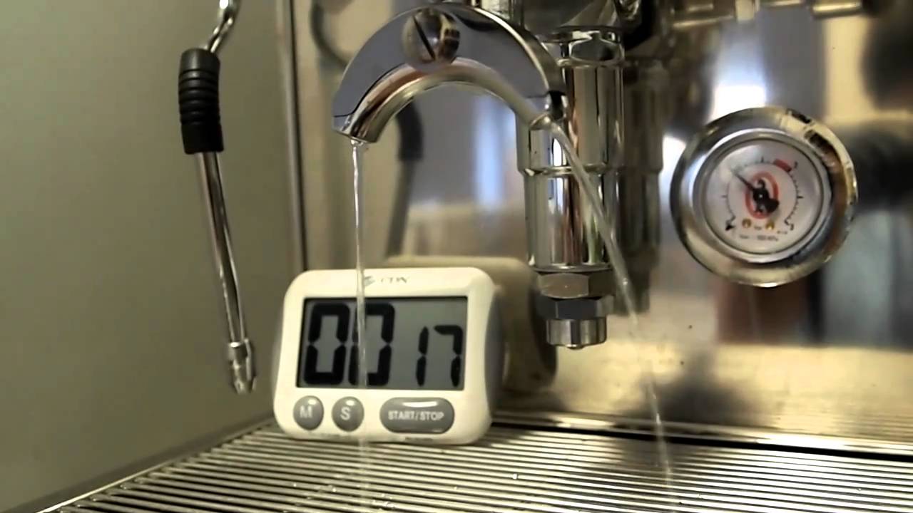 Double Spout Portafilter HX Flush YouTube