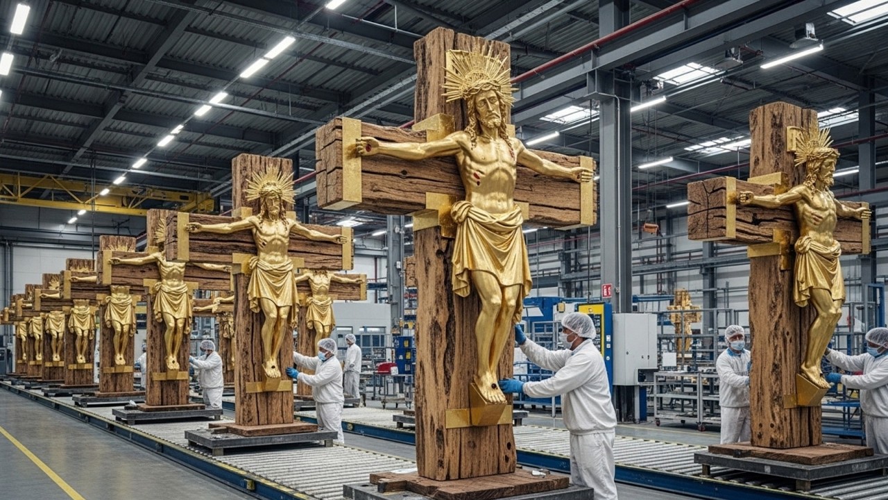 Inside a Modern Catholic Church Statue Factory: Why Sacred Artifacts Are So Hard to Replicate