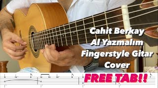 PDF Sample Cahit Berkay - Al Yazmalım Fingerstyle Guitar Tab guitar tab & chords by Samet FINGERSTYLE.