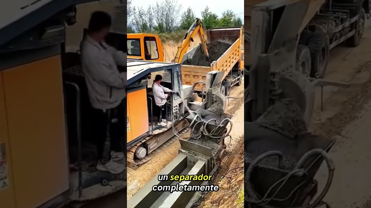 How China Builds Road Dividers So Fast#Construction #Engineering #Roads#Technology #China