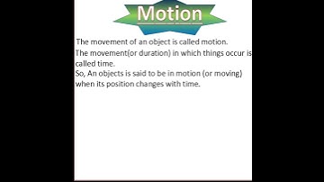 What is motion? CBSE/NCERT Science Class 6 |#BrightIQ | #Shorts