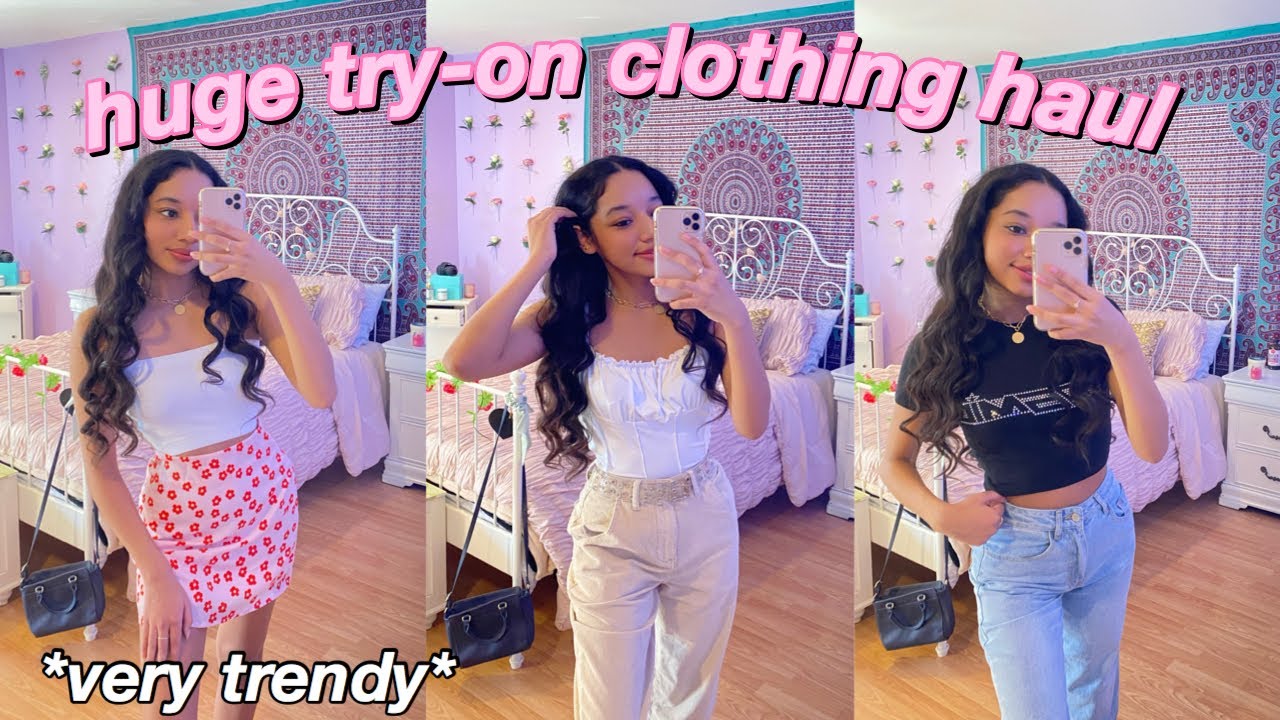 HUGE zaful try-on clothing haul