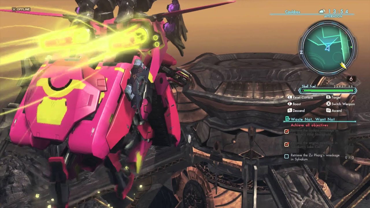 xenoblade chronicles x blackout