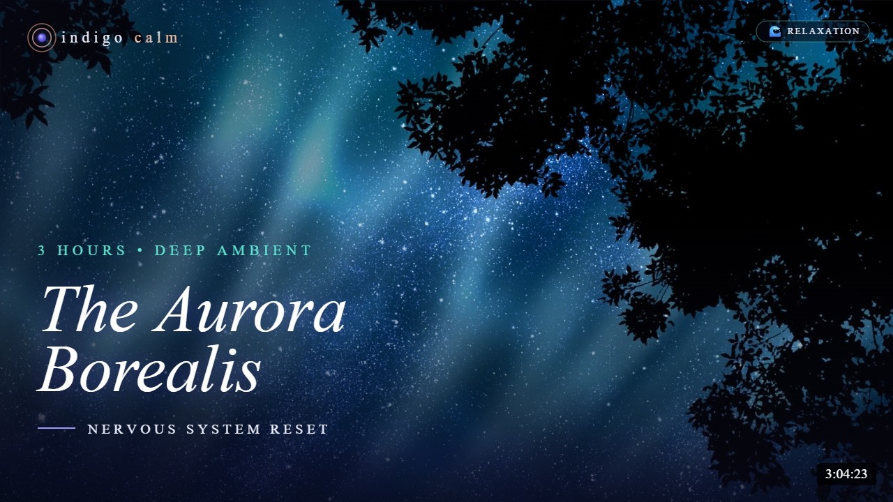 Aurora Borealis | Deep Sleep Music — Indigo Calm