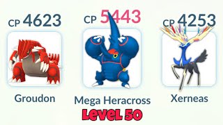 LvL 50 *HUNDO* MEGA HERACROSS is TOO OP 😳 (Pokemon GO)