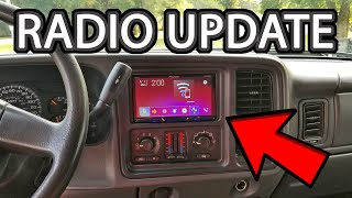 New Radio Install in the Daily Driver Silverado
