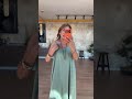 Haki Ayarlanabilir Askılı Maxi Elbise