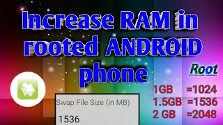 How To Increase Ram Of Rooted Android  Device | Swapper | Root | 2021 screenshot 1