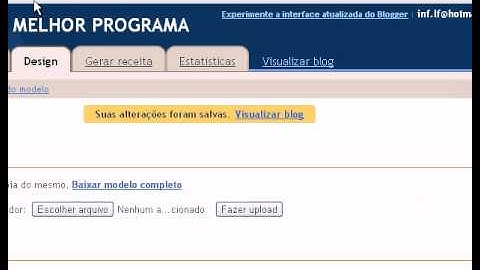Como bloquear botão de seleção em seu blog-Vídeo aula