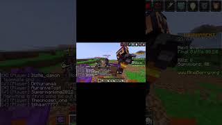 -150m Tournament death :/ #shorts #mineberry