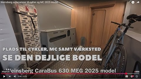 Weinsberg CaraBus 630 MEG - 2025 model