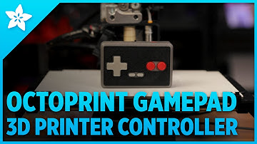3D Printed Gamepad Controller with OctoPrint and Raspberry Pi