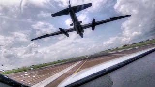 U-2 Chase Cars – Chasing The U-2 'Dragon Lady' On Runway