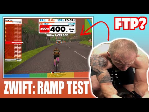 Zwift FTP Ramp Test - After 8 weeks OFF?