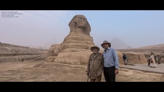John Anthony West in The Great Sphinx and The Solar Boat Museum - 2016