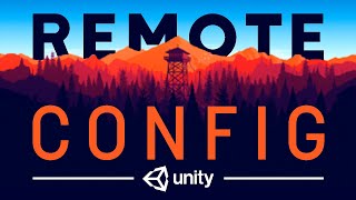 CHANGE YOUR GAME ANYWHERE using Remote Config - Unity Tutorial by Brackeys 129,668 views 4 years ago 23 minutes