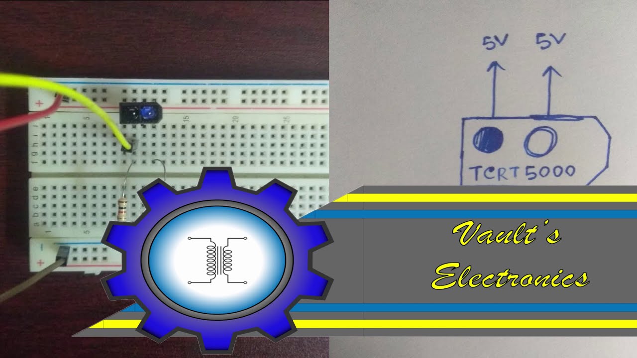 TCRT5000 IR Reflective Line Follower Sensor for Arduino Robots | ShillehTek