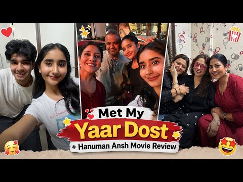 Met My Yaar Dost + Hanuman Ansh Movie Review✨🥰❤️l Disha Tewani l Daily Vlog