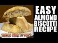 EASY Almond Biscotti Recipe ! By BakeLikeAPro