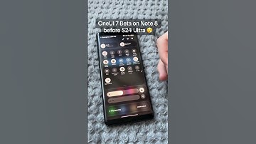Thumbnail of One UI 7 on Note 8 before S24 Ultra 💀#oneui7 #samsunggalaxy #note8 #s24ultra #techtok #techtips