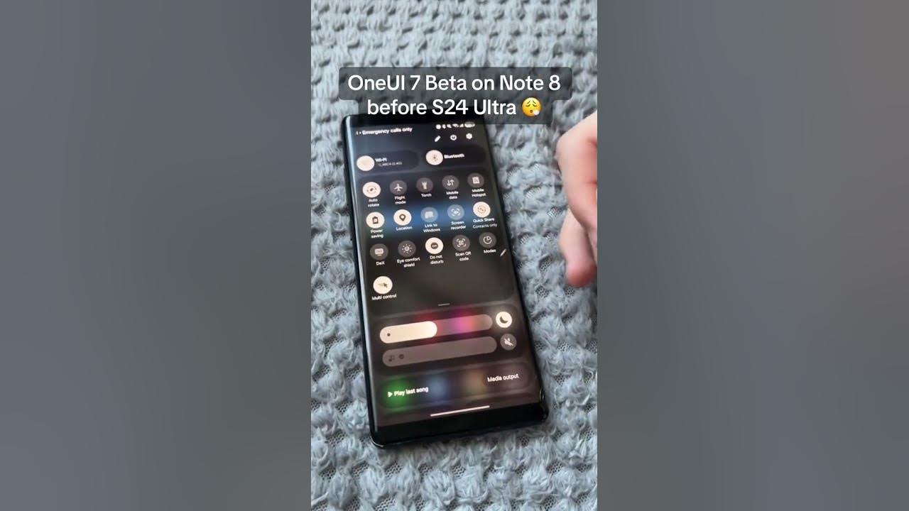 One UI 7 on Note 8 before S24 Ultra 💀#oneui7 #samsunggalaxy #note8 #s24ultra #techtok #techtips