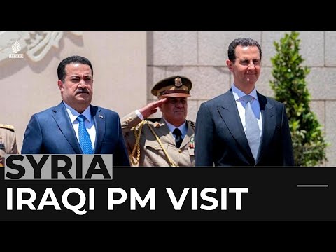 Iraqi PM Sudani and Syria’s Assad hold talks in Damascus