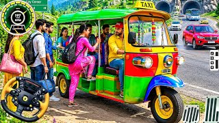 Best Tuk Tuk Rickshaw Driving 3D 2026 - City Rickshaw Pick Drop Passenger Transport Android Gameplay screenshot 1