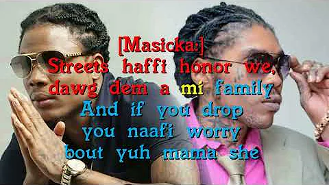 Vybz Kartel X Masicka Infrared Lyrics