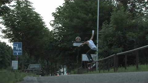 aggressive inline skating - Daniel Prell Razors P-rail Contest July 2008