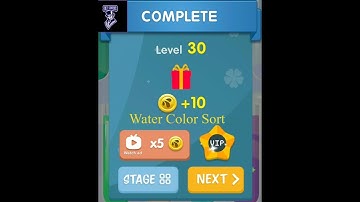 Water Color Sort - Level - 30