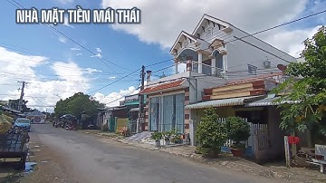 MS 963: BÁN NHÀ MẶT TIỀN MÁI THÁI FULL THỔ CƯ GIÁ CÒN 3 TỶ TP GÒ CÔNG