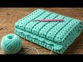 Easy Crochet Blanket Stitch for Beginners | Fast &amp; Easy Tutorial