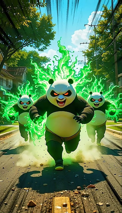 Kungfu Panda πΌ Sa Pikachu ko Kon bchy ga πΆβπ«οΈπ±#spiderman #pikachu #kungfupanda #superheroes
