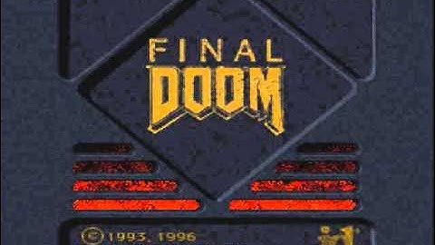 Final Doom (PSX) - Music - Track 01 (Attack)