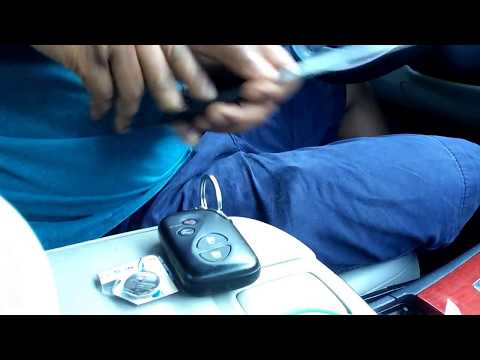 How To Video Lexus Es 350 Change Replace Dead Battery In Lexus Es 350 How To Change Replace Dead Battery In Your Remote Key