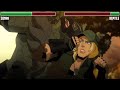 Sonya Blade vs. Reptile WITH HEALTHBARS | HD | Mortal Kombat Legends: Scorpion's Revenge