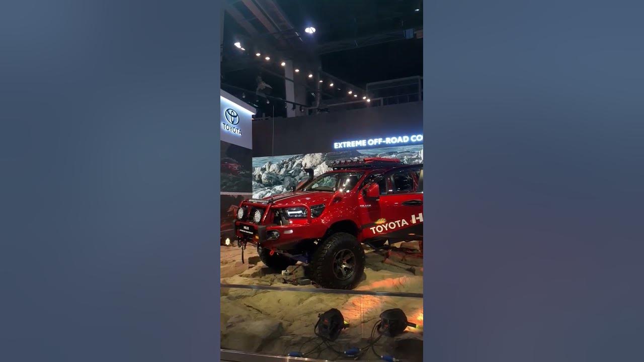 Toyota New Truck toyota toyotafortuner autoexpo2023 YouTube