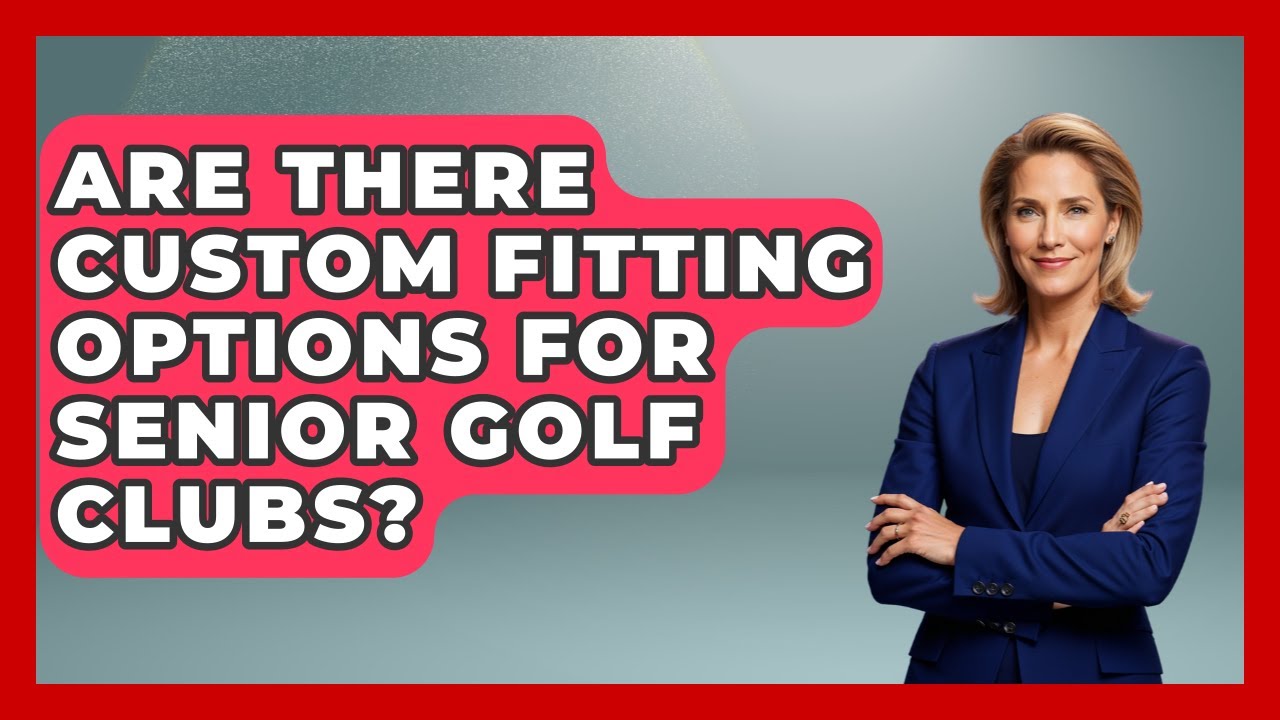 Are There Custom Fitting Options for Senior Golf Clubs? - Senior Golf Pros