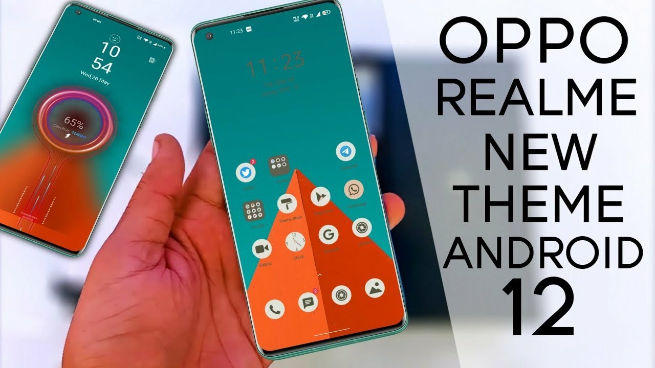 Android 12 Theme For Oppo Realme Phones 