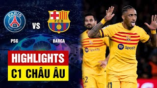 Highlights: PSG - Barcelona | Rượt đuổi siêu kịch tính, ngược dòng đỉnh cao