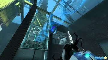 Portal 2 Co-Op Walkthrough - Atlas: "Excursion Funnels" Course 4 Chamber 2