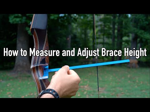 How To Measure Brace Height On A Compound Bow?  