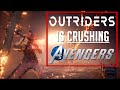 Outriders Has Completely Demolished Avengers Opening Weekend.