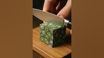 Minecraft Quartz Block 🧱 - Slice ASMR 💗 #aiart #minecraft #blockcutting #stonecutting #aigenerated