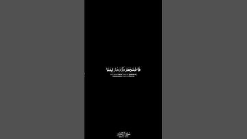 كروما شاشة سوداء الذين قال لهم الناس إن الناس قد جمعوا || بصوت الشيخ : #محمد_أيوب • #سورة_آل_عمران