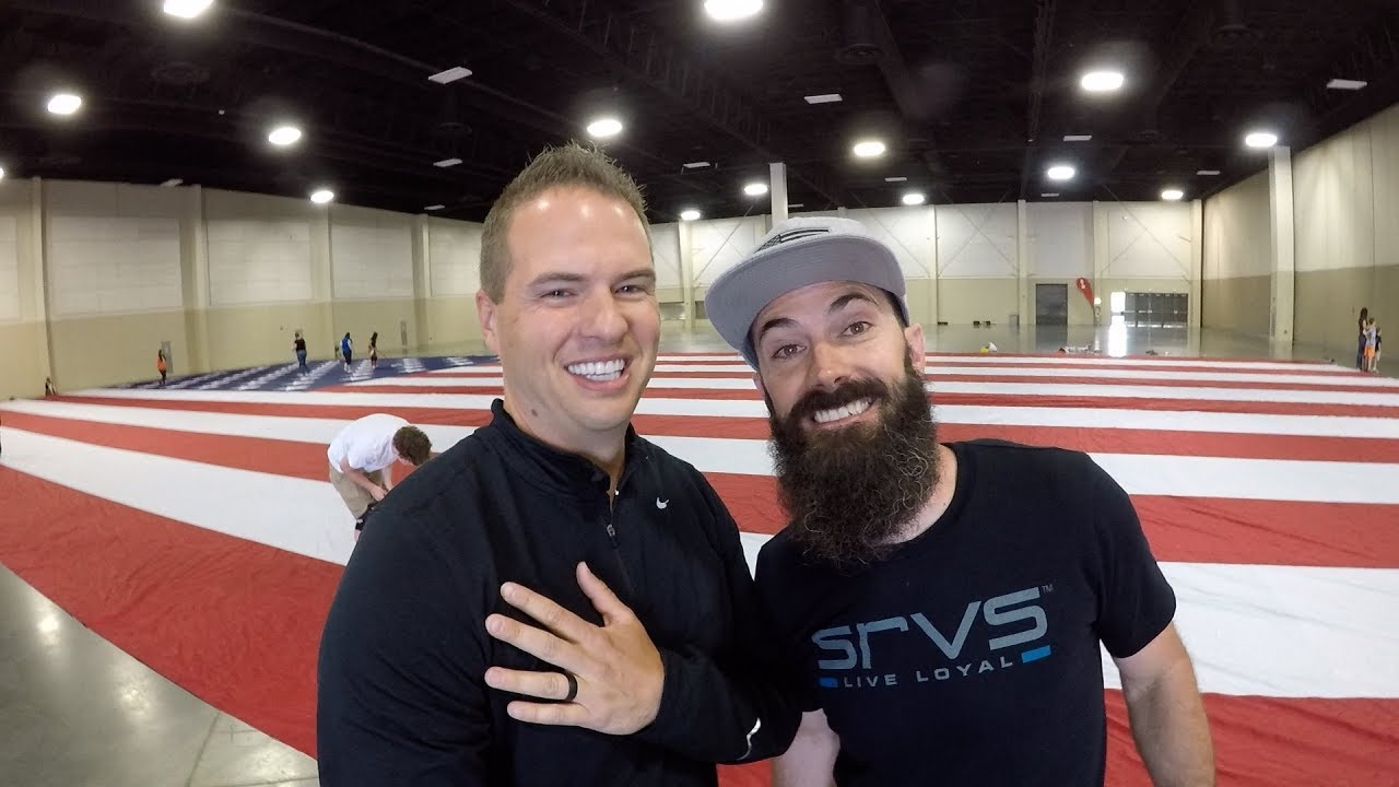  THE BIGGEST AMERICAN FLAG EVER FLOWN REVEALED FOR THE FIRST TIME 
