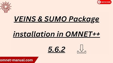 VEINS & SUMO Package installation in OMNET++ 5.6.2
