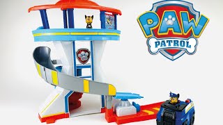 30 Minutes Satisfying with Unboxing PAW Patrol Lookout Tower Emergency Car Laucher Playset ASMR